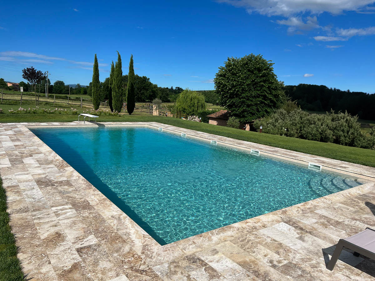 Realizzazione piscina a Siena